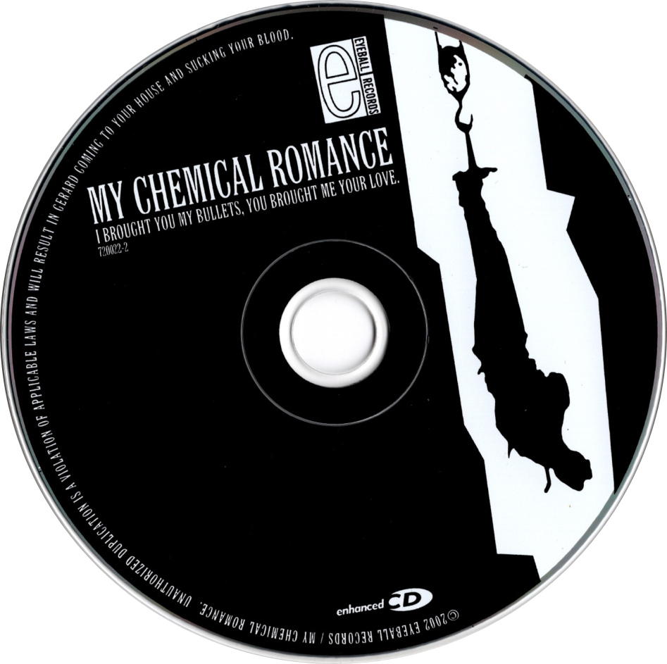 I Brought You My Bullets, You Brought Me Your Love by My Chemical Romance disk